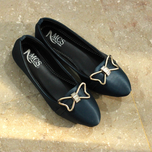 TPR Butterfly Buckle Pumps