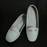Grill Buckle Matt Suede Loafer