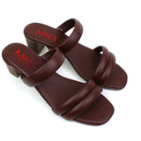 Mesh Block Heels ( 7 Colors )
