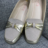 Sparkling Glittery Tangy Loafer Shoes