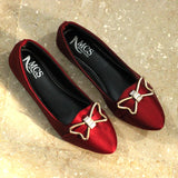 TPR Butterfly Buckle Pumps