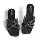 Cris Cross Net Mesh Slide