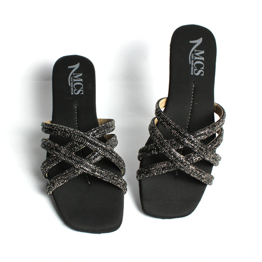 Cris Cross Net Mesh Slide