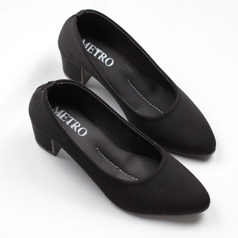 Women’s Classic Pointed-Toe Block Heels
