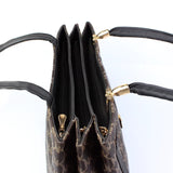 Twin Tone LV Handbag Black