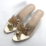 Transparent Broche Heel