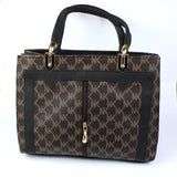Twin Tone LV Handbag Black