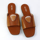 Leather Strap Penta Buckle Slide