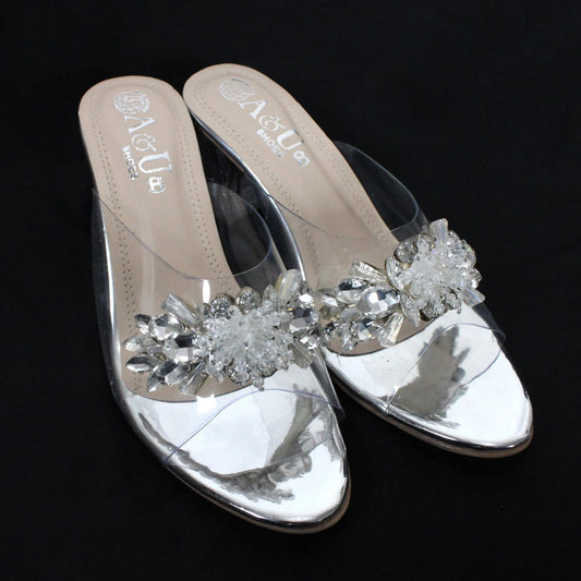 Transparent Broche Heel