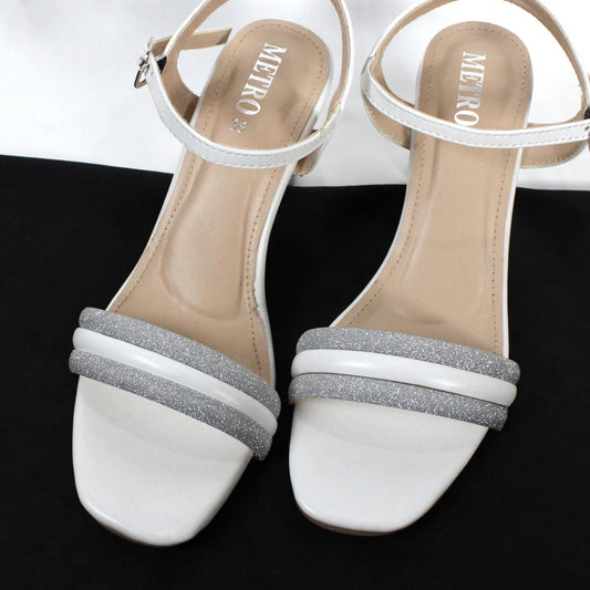 Glitter Stripe Heel