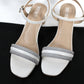 Glitter Stripe Heel