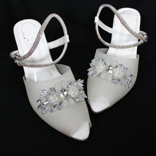 Glass Broche Heel