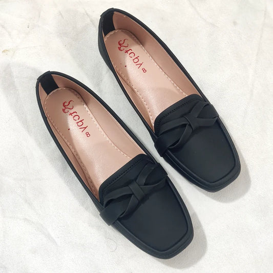 Cross Plain Ladies Loafers