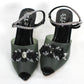 Glass Broche Heel