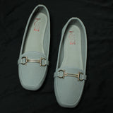 D Buckle Suede Loafer