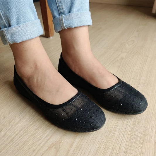 Net Ballet Pumps