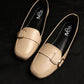 Chic Classic Buckle Loafers