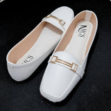 White Chic Loafers