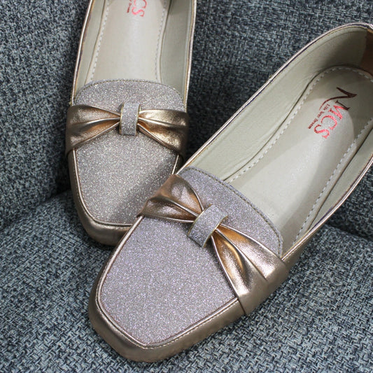 Sparkling Glittery Tangy Loafer Shoes