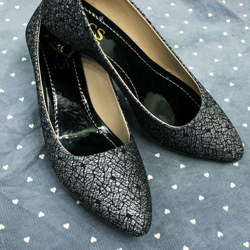 Cinderella Heel (Midnight Black)
