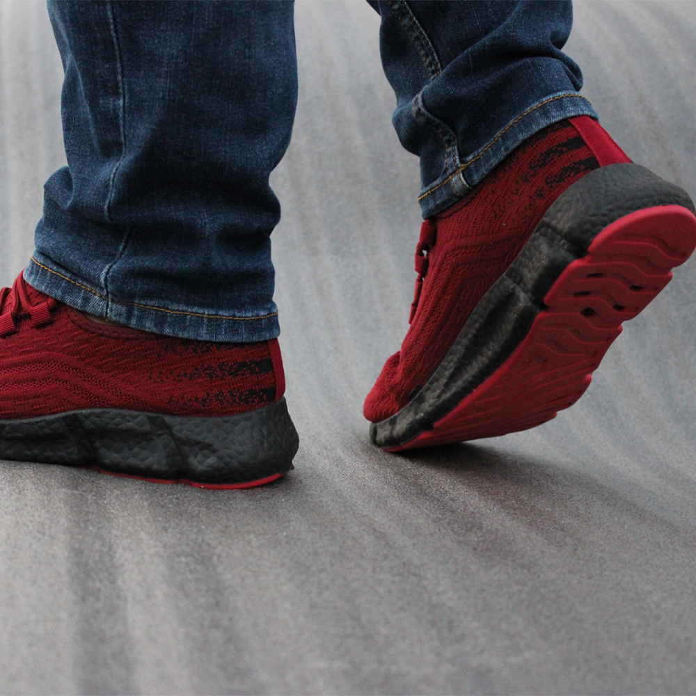 Walk Maroon Sneakers