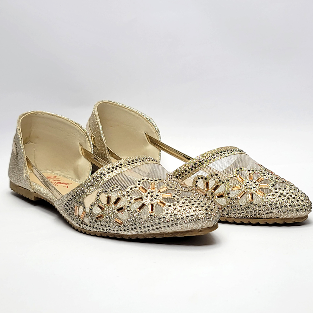 Net Pearl Fancy Khussa