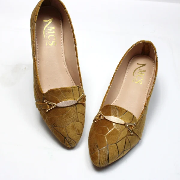 Streamy Gold Pumps (Gold Rush)