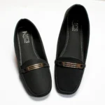 Grill buckle Matt Suede Loafer (Black)