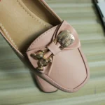 Bear Buckle Rexene Loafer (Pooh Pink)