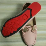 Bear Buckle Rexene Loafer (Pooh Pink)