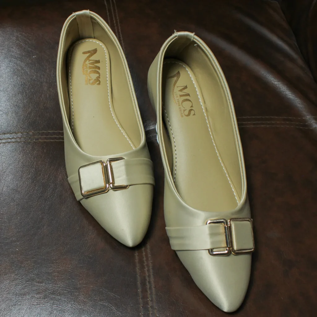 Square Elegant Pumps (Beige)