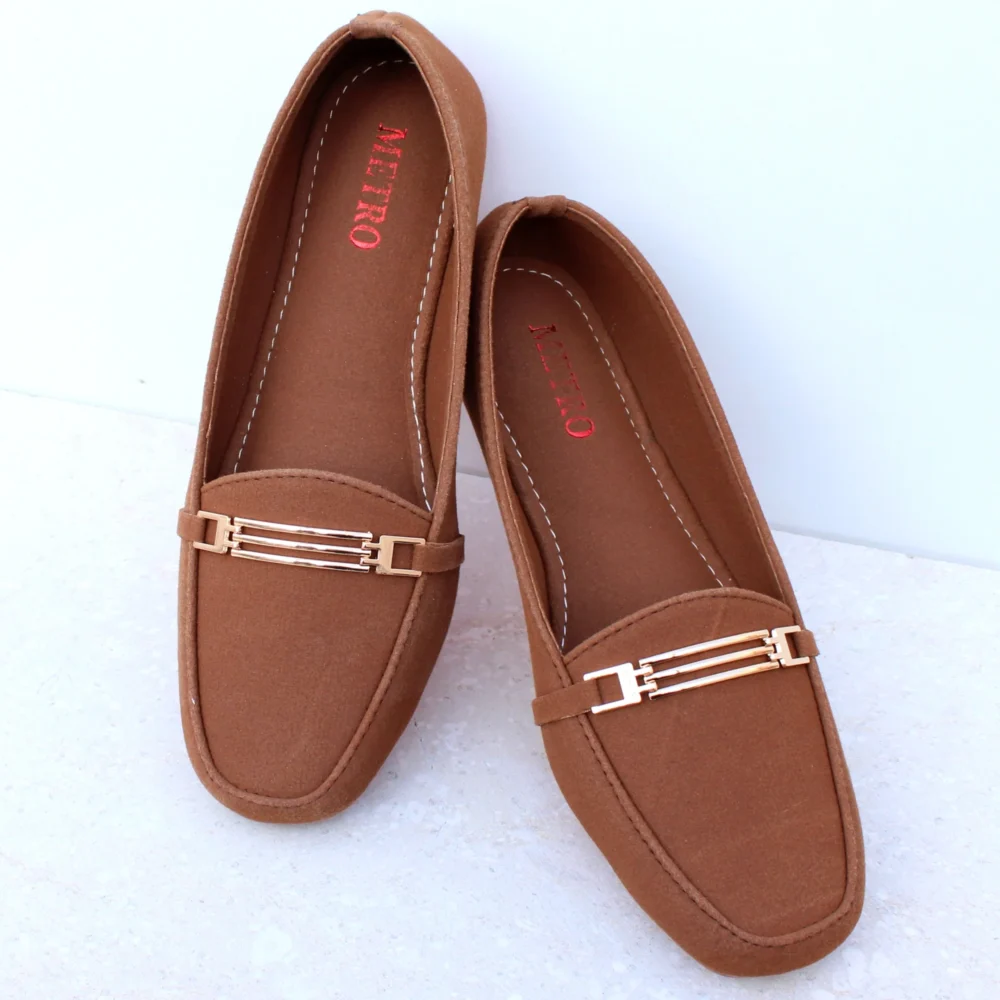 Grill buckle Matt Suede Loafer