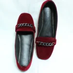 Velvet loafers Deep Maroon 278