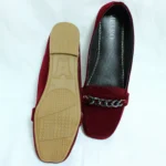 Velvet loafers Deep Maroon 278