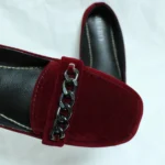 Velvet loafers Deep Maroon 278