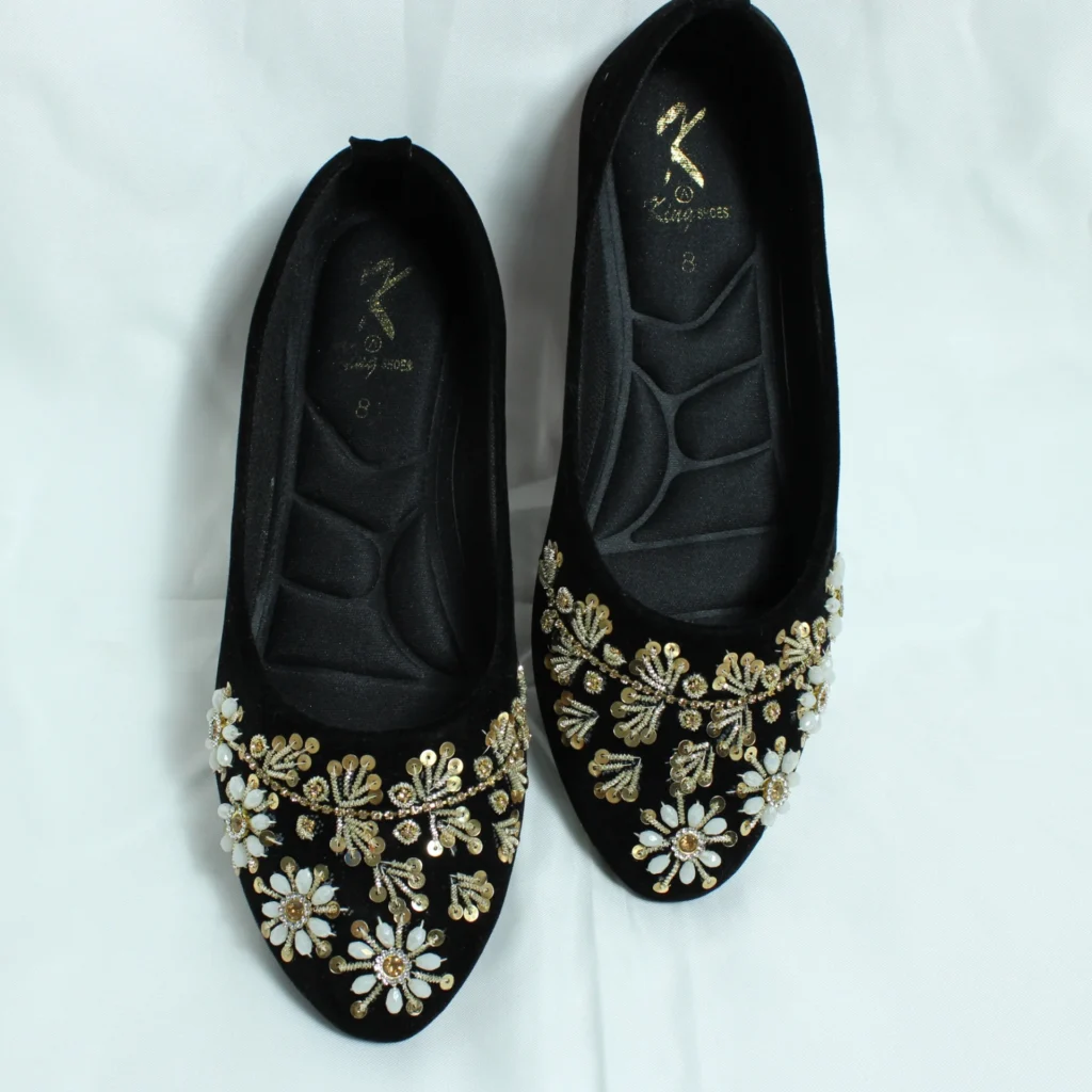 Velvet Pumps Black 271