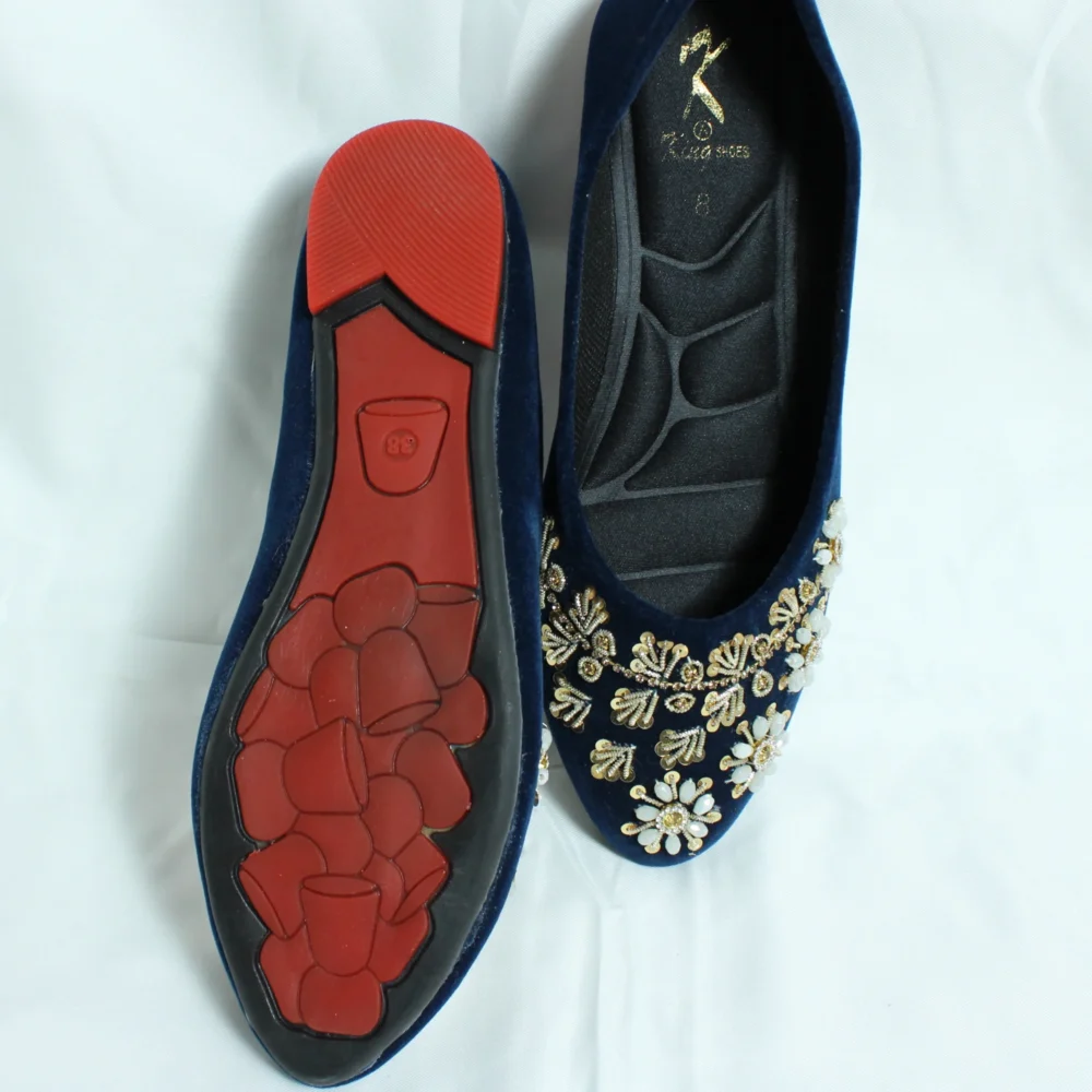 Velvet Pumps Deep Zinc 281