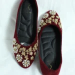 Velvet Pumps Maroon 270