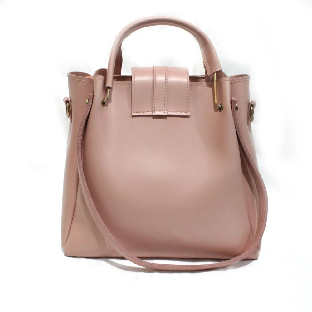 3 Piece Rexene Handbag (Pooh Pink)