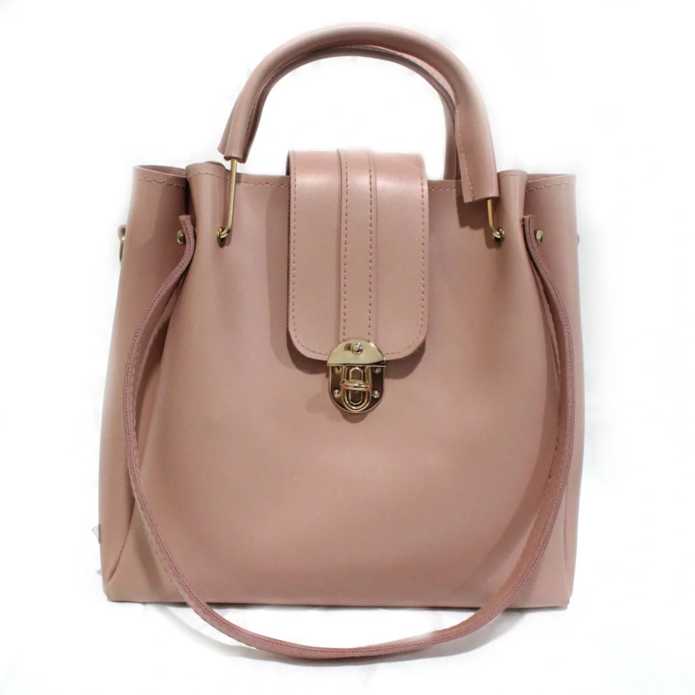 3 Piece Rexene Handbag (Pooh Pink)