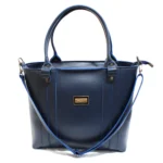 Elegant 1 Piece Handbag (Navy Blue)