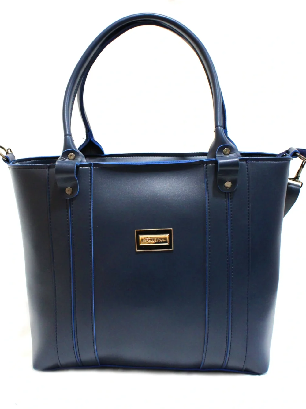 Elegant 1 Piece Handbag (Navy Blue)