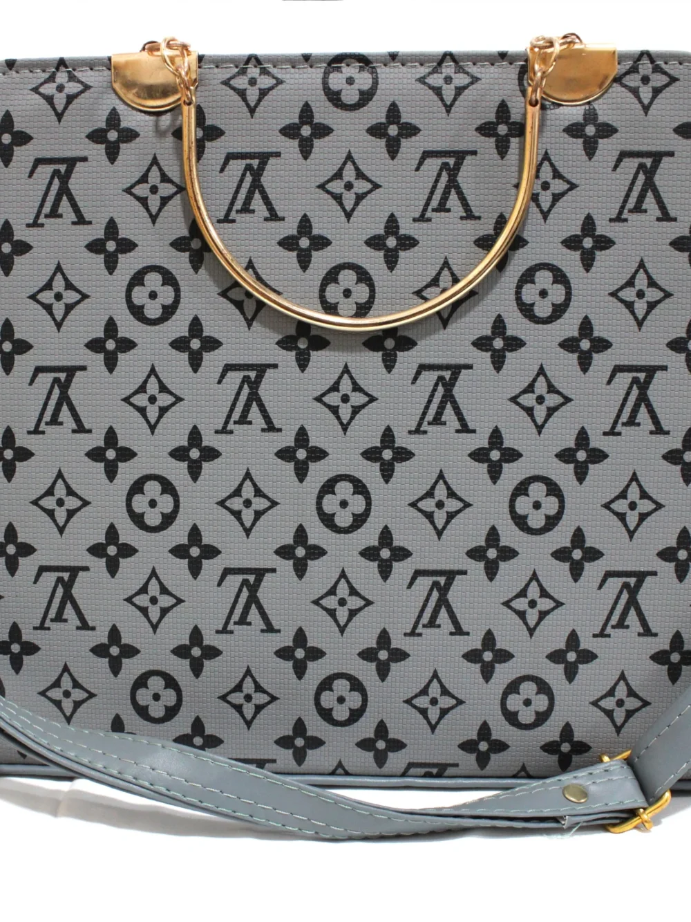 Branded Box Bag (Grey)