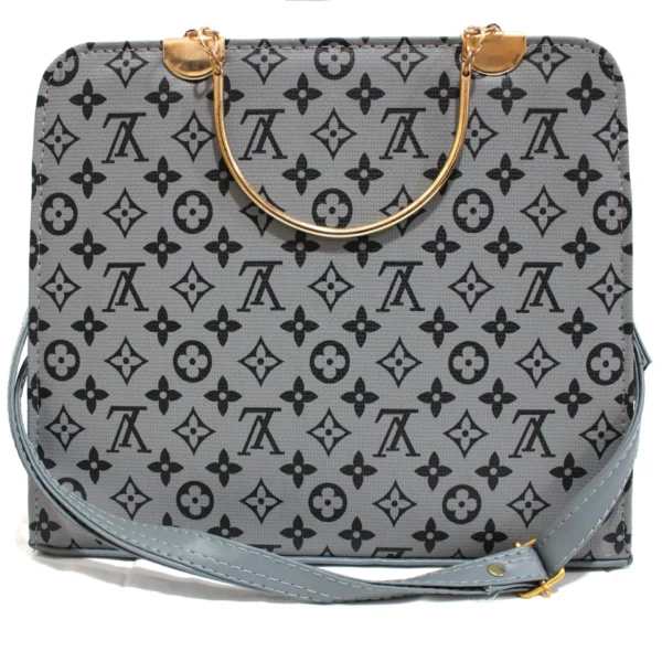 Branded Box Bag (Grey)