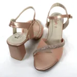 Mesh Glass Heel Peach Article # 25435