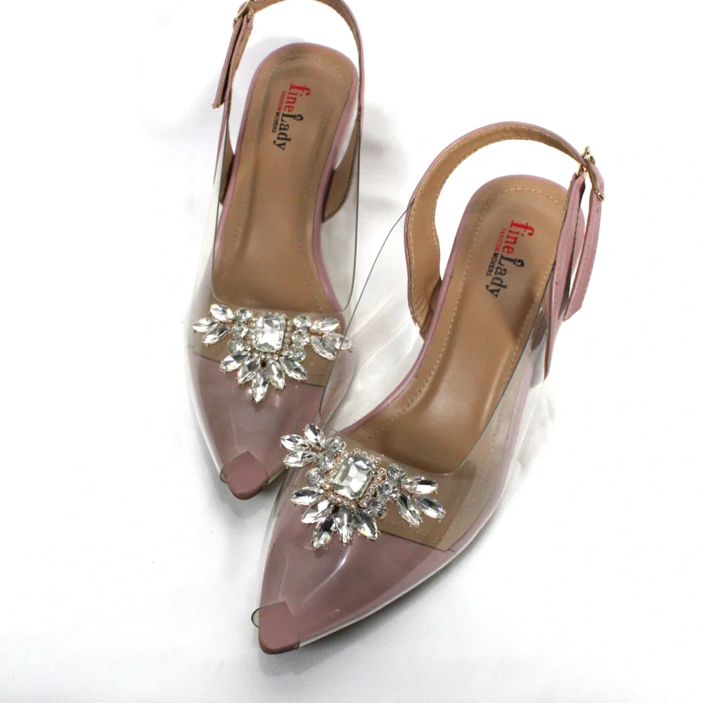 Cinderella Heel Pink Article # 25432