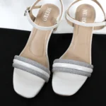 Glitter Stripe Heel Article # 25422