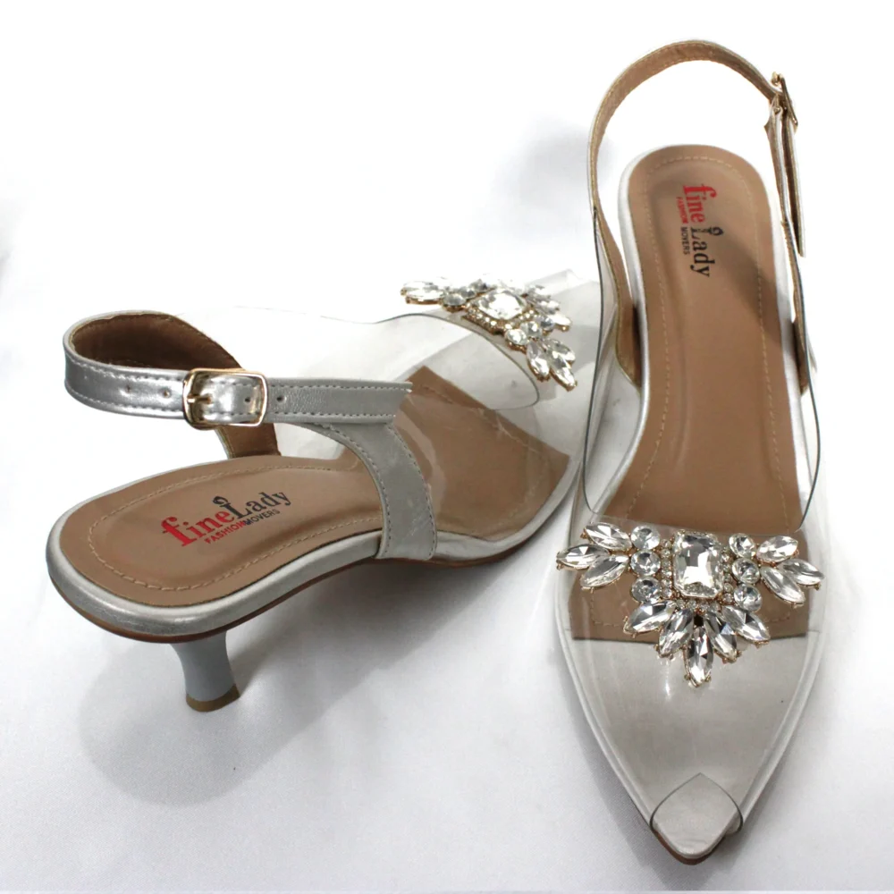 Cinderella Heel Silver Article # 25430