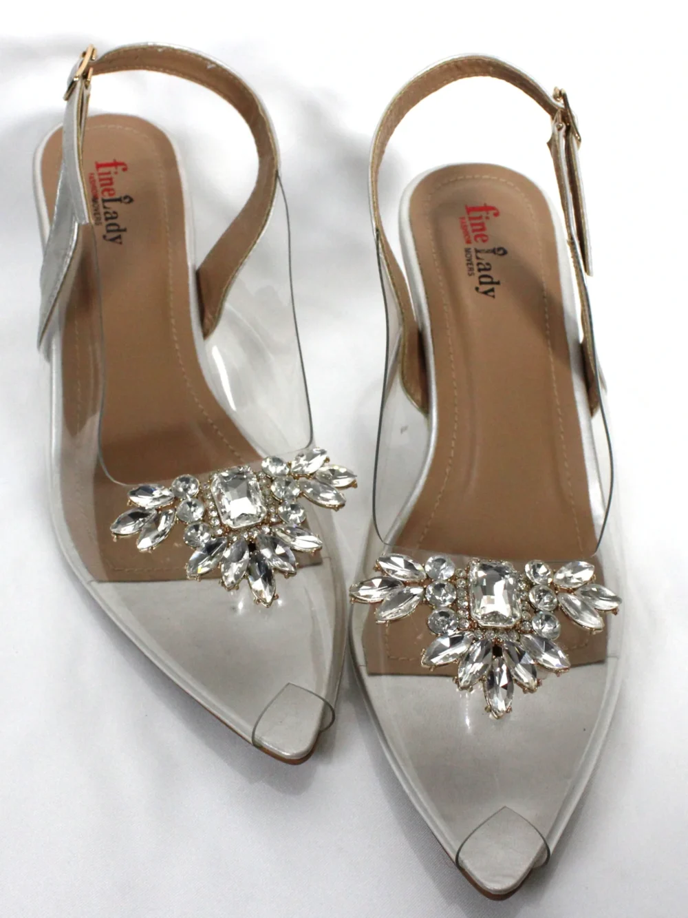 Cinderella Heel Silver Article # 25430