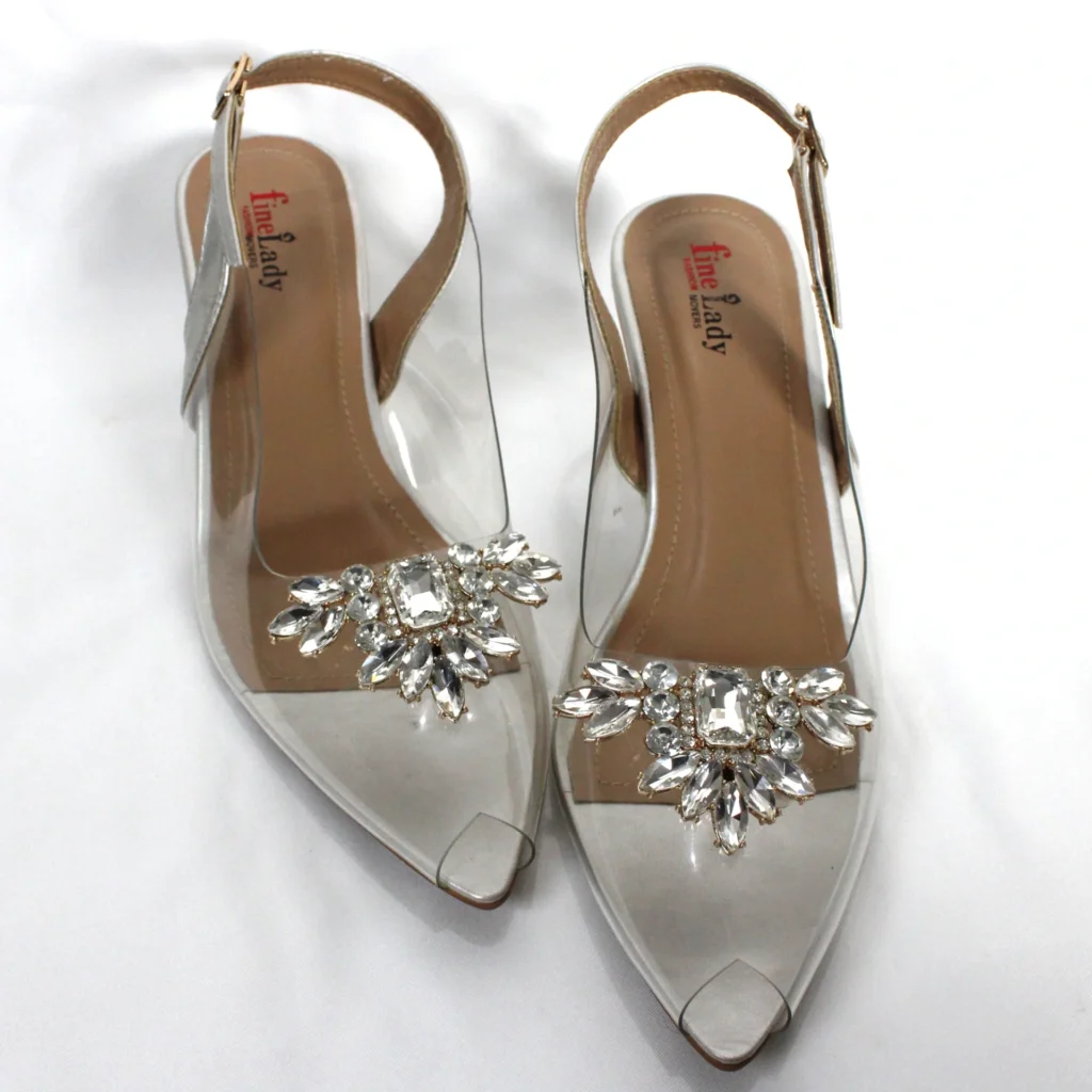 Cinderella Heel Silver Article # 25430